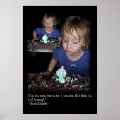 dank u poster (Voorkant)