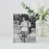 Dank u, Postkaart voor Postbezorger (Staand voorkant)