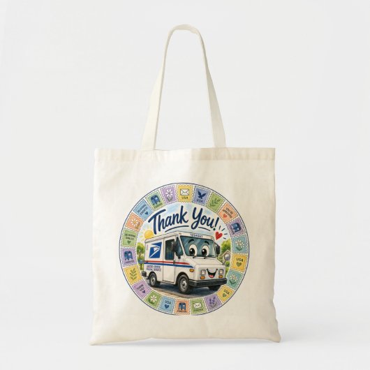 Dank u Postmedewerkers  Tote Bag (Voorkant)