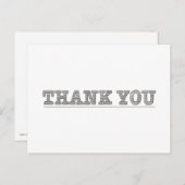 Dank u Potlood Tekende Editable Kleurpositiviteit Briefkaart (Voorkant / Achterkant)