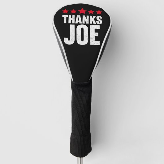 Dank u President Dank u Joe Biden Bedankt Joe Golfheadcover (Voorkant)
