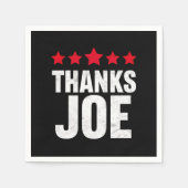 Dank u President Dank u Joe Biden Bedankt Joe Servet (Voorkant)