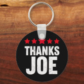 Dank u President Dank u Joe Biden Bedankt Joe Sleutelhanger (Voorkant)