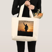 Dank u President Joe Biden Grote Tote Bag (Voorkant (product))