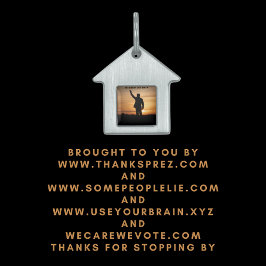 Dank u President Joe Biden Huisdieren Naamplaatje