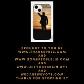 Dank u President Joe Biden iPhone Hoesje