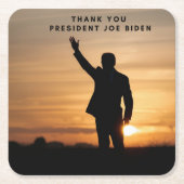 Dank u President Joe Biden Kartonnen Onderzetters (Voorkant)
