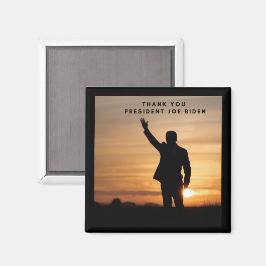 Dank u President Joe Biden Magneet (Voorkant / Achterkant)
