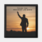 Dank u President Joe Biden Magneet (Voorkant)