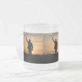 Dank u President Joe Biden Matglas Koffiemok (Voorkant links)