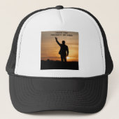 Dank u President Joe Biden Trucker Pet (Voorkant)