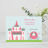 Dank u, prinses Kaart (Staand voorkant)