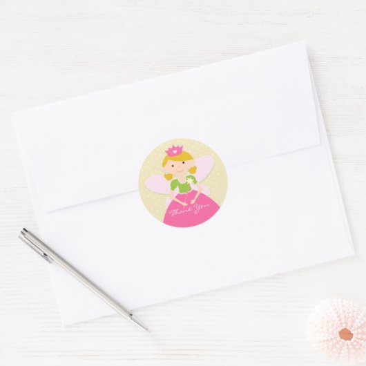 Dank u, prinses Sticker (Envelop)