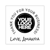 Dank u Professionele Rubberzegel met Inktstootkuss Rubberstempel (Afrduk)