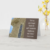 Dank u, professor, voor het onderwijzen van mijn K Kaart (Gele Bloem)