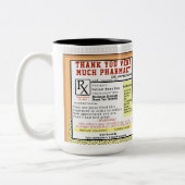 Dank U Recept Tweekleurige Koffiemok (Links)