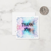 *~* DANK U Relatie AP62 Vlakke Nota Kaart Notitiekaartje (Voorkant / Achterkant in situ)