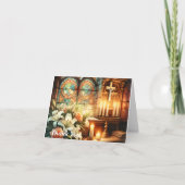 Dank u Religieus Bedankkaart (Voorkant)