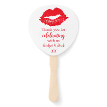 Dank u rode kussen gepersonaliseerd