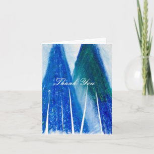 Dank u rond - Dancin van het Blauwe Licht Bedankkaart