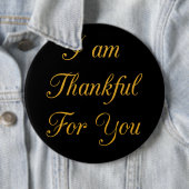 Dank u. ronde button 6,0 cm (In situ)