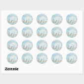 dank u ronde sticker (Vel)