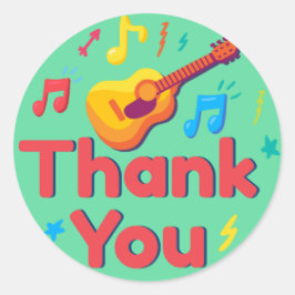 Dank U Ronde Sticker