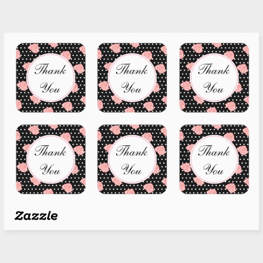 Dank u Roos Stickers (Vel)