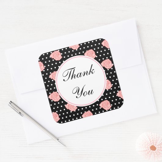 Dank u Roos Stickers (Envelop)