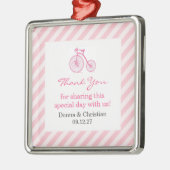 Dank u Roze Baby shower Favor Ornament (Links)