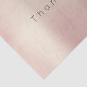 Dank u Roze Goud Blush Metallic Powder Tissuepapier (Detail)