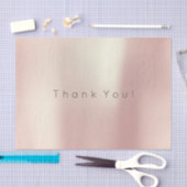 Dank u Roze Goud Blush Metallic Powder Tissuepapier (Craft)