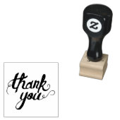 Dank u Rubber Stamp Rubberstempel (Gestempeld)