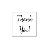 Dank u Rubber Stamp Rubberstempel (Afrduk)