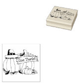 Dank U Rubberstempel (Gestempeld)