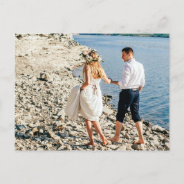 Dank u rustieke turquoise veren boho pijl briefkaart