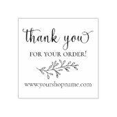 Dank u rustige stempel voor kleine bedrijven (Afrduk)