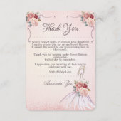  Dank u /Save de datum Verjaardag briefkaart (Voorkant)