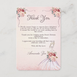  Dank u /Save de datum Verjaardag briefkaart