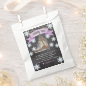 Dank u schaatsen meisje verjaardag bedankzakje (Geknipt)