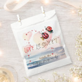 Dank u, Schattig Paar, Liefde is Lief Bruiloft Bedankzakje (Geknipt)