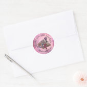 Dank u Scones & bessen Ronde Sticker (Envelop)