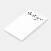 Dank U Script 4 x 6 Post-it® Notes (Schuin)