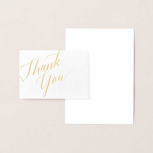 Dank u Script Mini (3.5 "x5") Folie Kaart (Display)