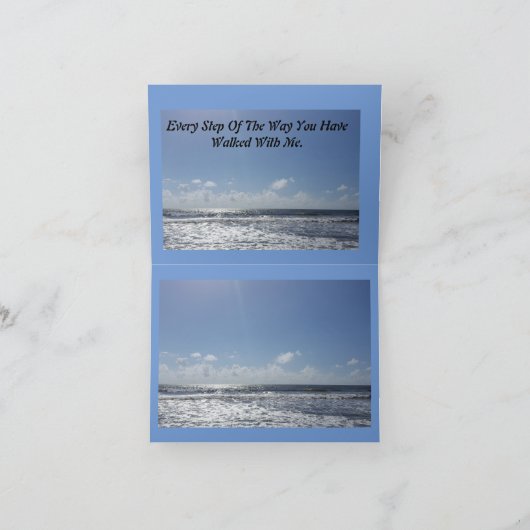 Dank u Seashore Kaart (Binnen)