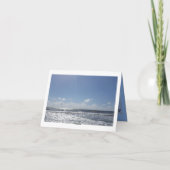 Dank u Seashore Kaart (Achterkant)