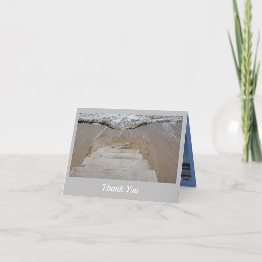 Dank u Seashore Kaart (Voorkant)