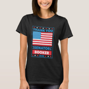 Dank u Senator Cory Booker 25 uur en 5 minuten T-shirt
