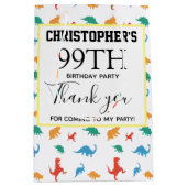 Dank u slechts Achtergrond Medium Gift Bag Medium Cadeauzakje (Voorkant)