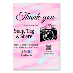 Dank u snap label delen mediacamera toevoegen soci kaart